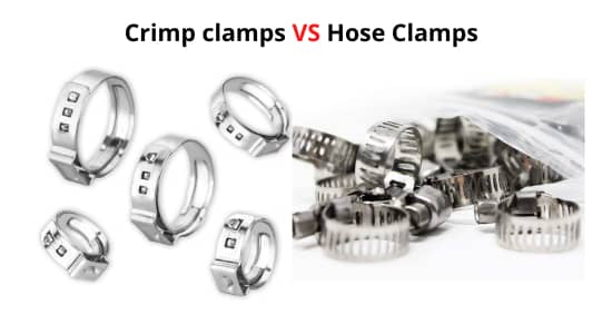 Crimp Clamps vs Hose Clamps