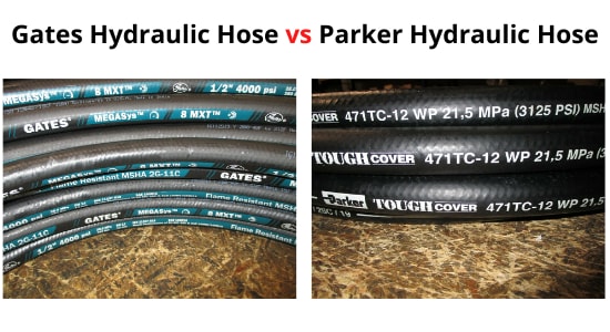 Gates vs Parker Hydraulic Hose
