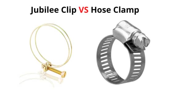Jubilee Clip vs Hose Clamp