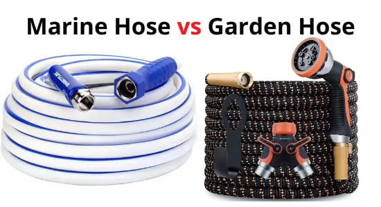Marine Hose vs Garden Hose