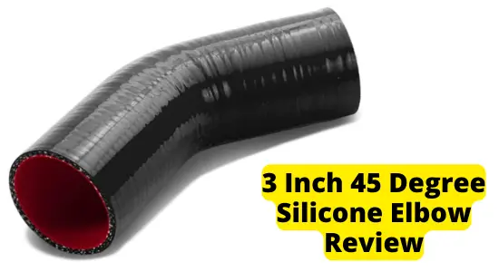 3 Inches 45 Degree Silicone Elbow